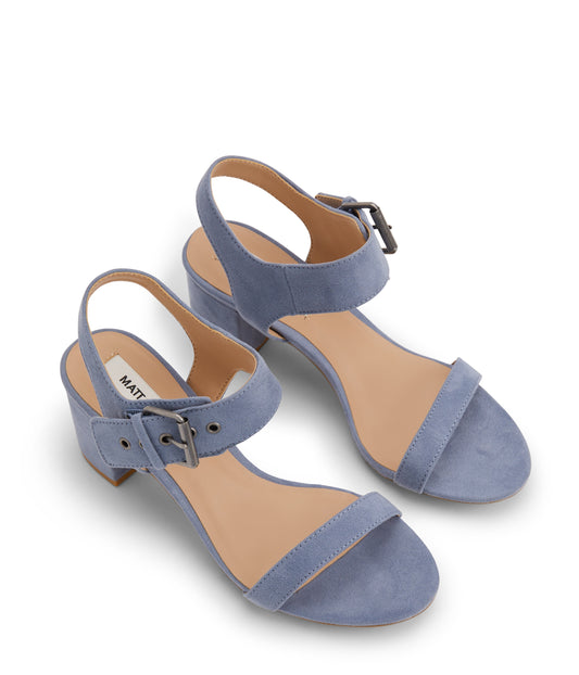 ELYSA Women's Vegan High Heel Sandals | Color: Blue - variant::sky