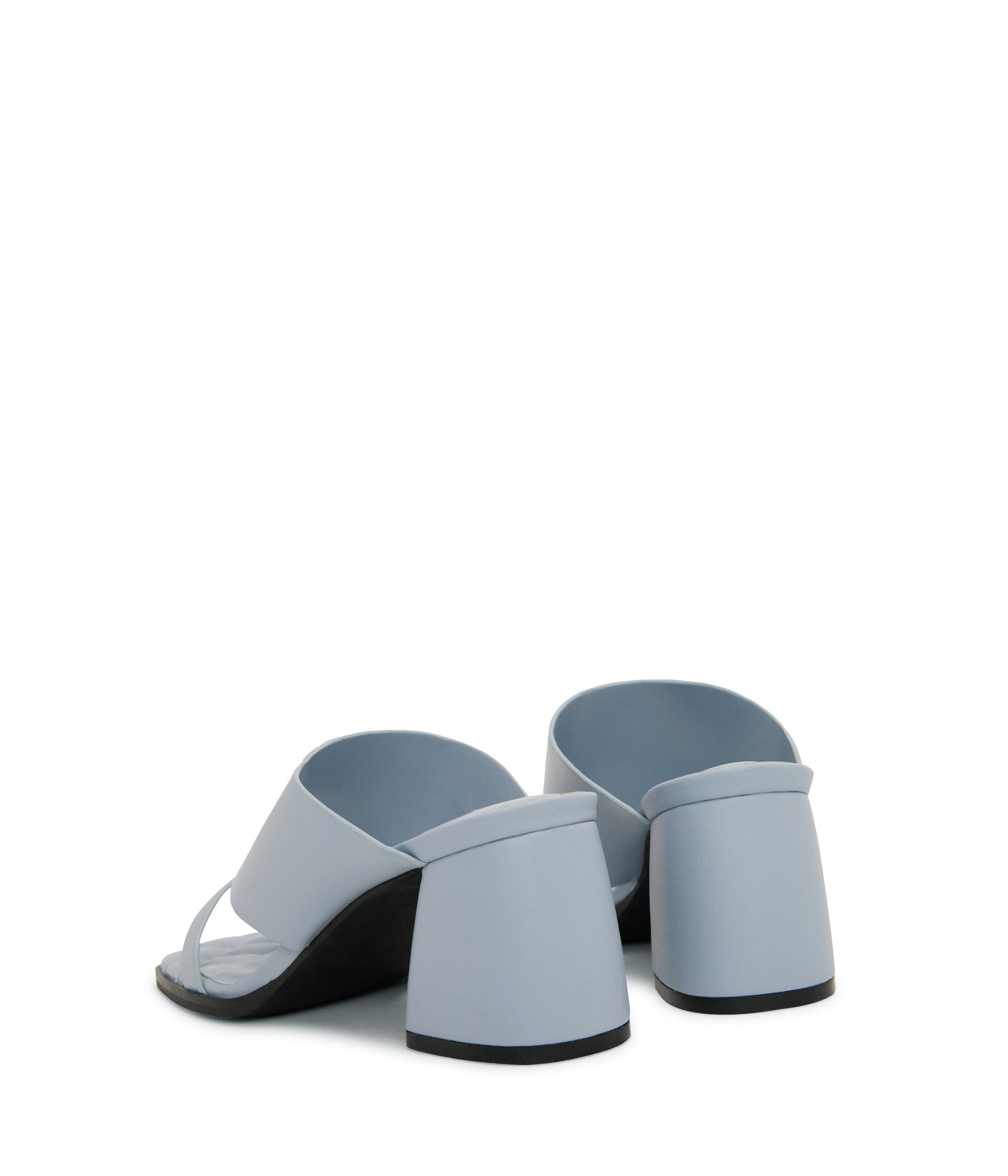 KITT Women's Vegan Block Heel Sandals | Color: Blue - variant::breeze