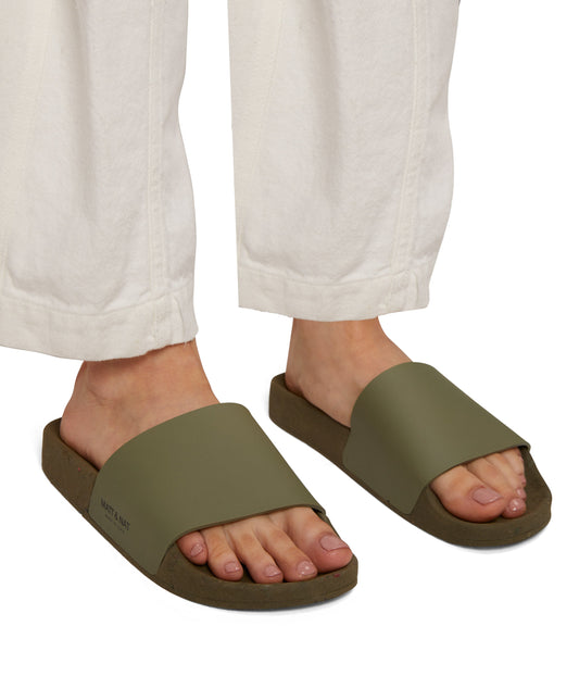 SUKI Women's Vegan Sandals | Color: Beige - variant::soy