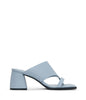 KITT Women's Vegan Block Heel Sandals | Color: Blue - variant::breeze