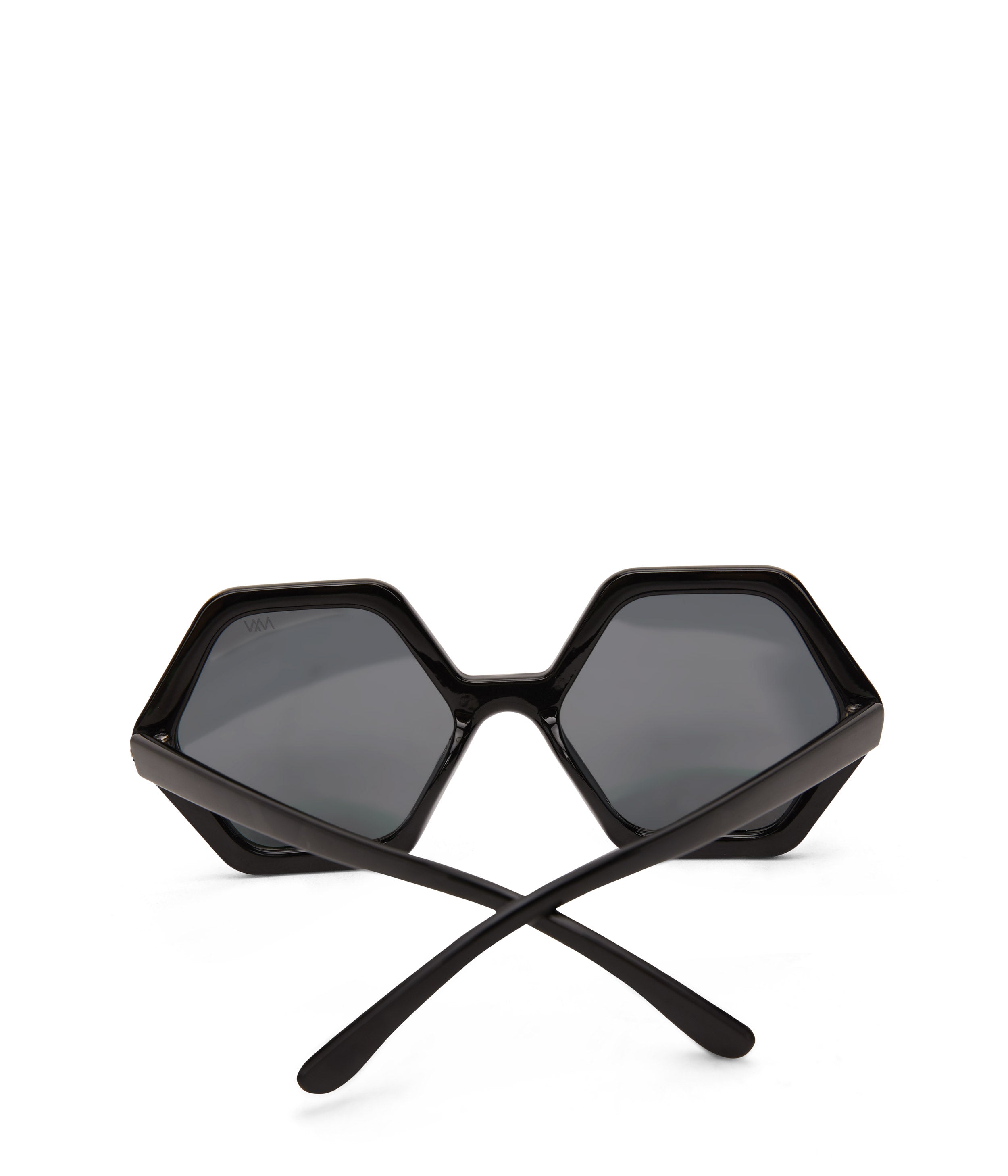 FIRLA Black Hexagon Sunglasses Matt Nat Australia