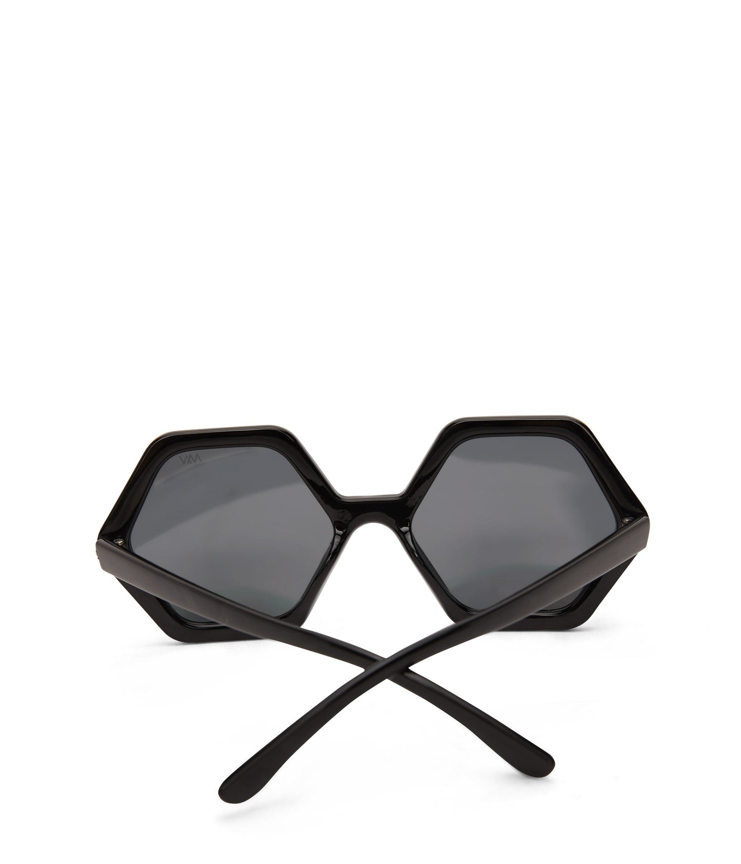 FIRLA Black Hexagon Sunglasses | Color: Black - variant::black