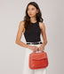MINNIE Vegan Crossbody Bag - Vintage | Color: Red - variant::cardinal
