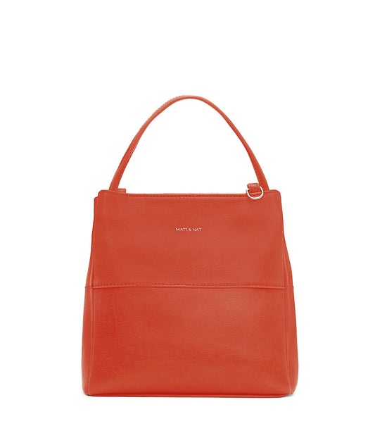 WILLASM Small Vegan Tote Bag - Vintage | Color: Red - variant::cardinal