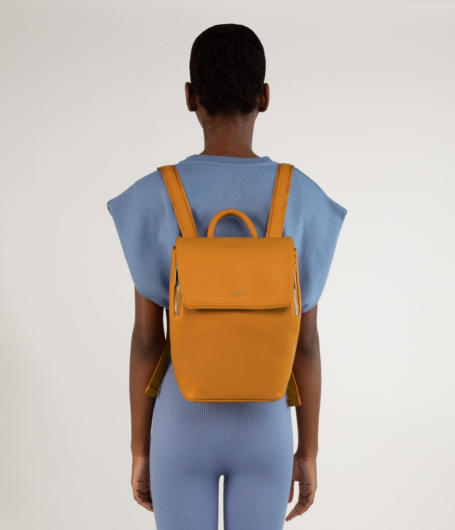 FABIMINI Vegan Backpack - Arbor | Color: Yellow - variant::marigold