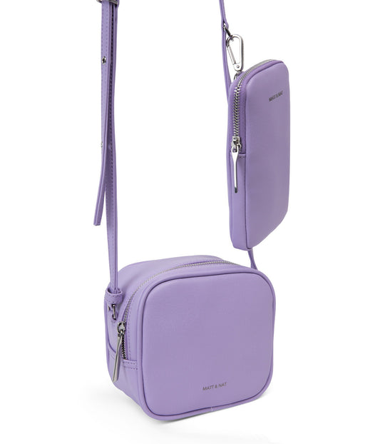 SWAE Vegan Crossbody Bag - Arbor | Color: Purple - variant::confetti