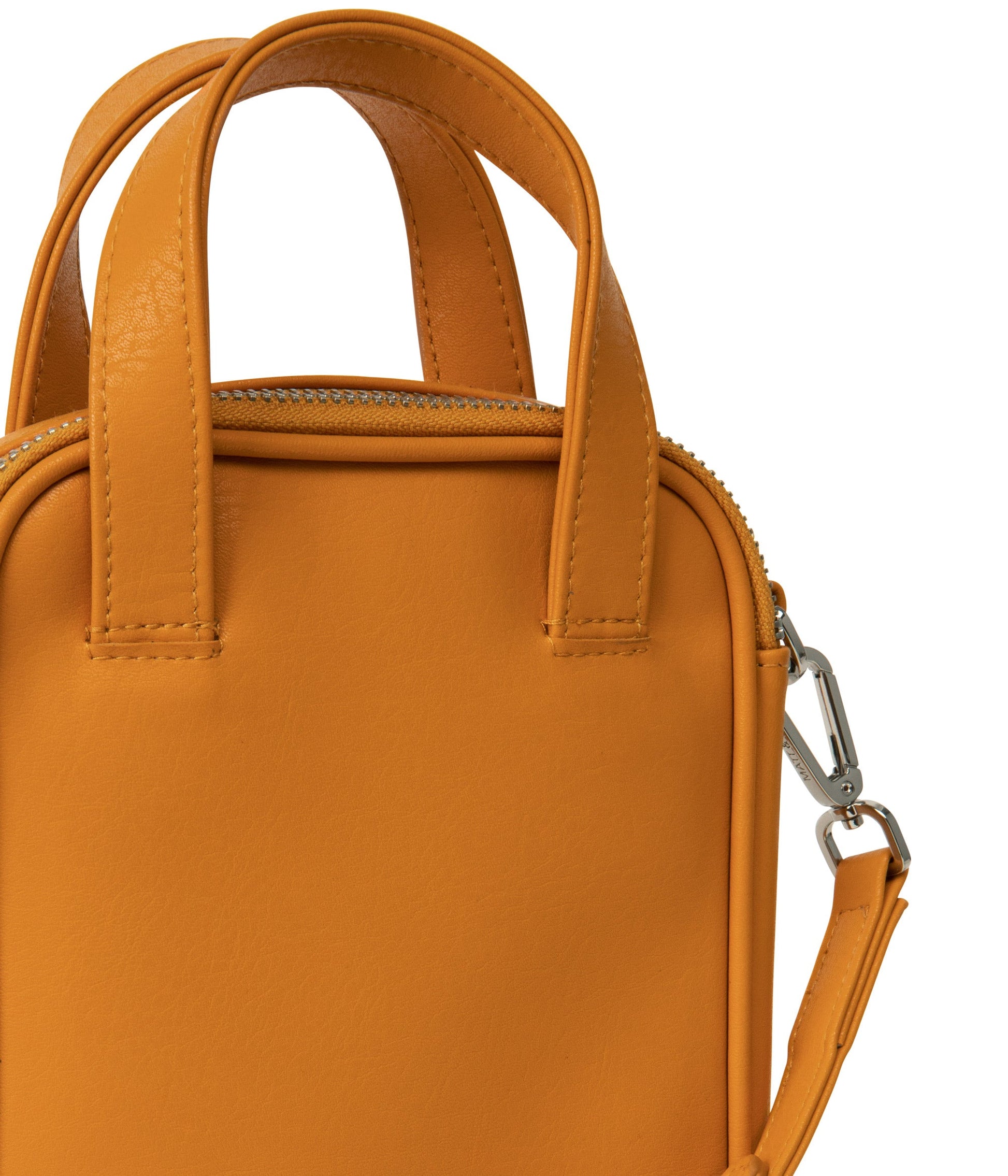 LEAP Vegan Crossbody Bag - Arbor | Color: Yellow - variant::marigold