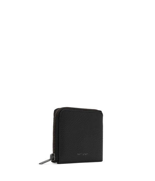 MUSK Vegan Wallet - Purity | Color: Black - variant::black