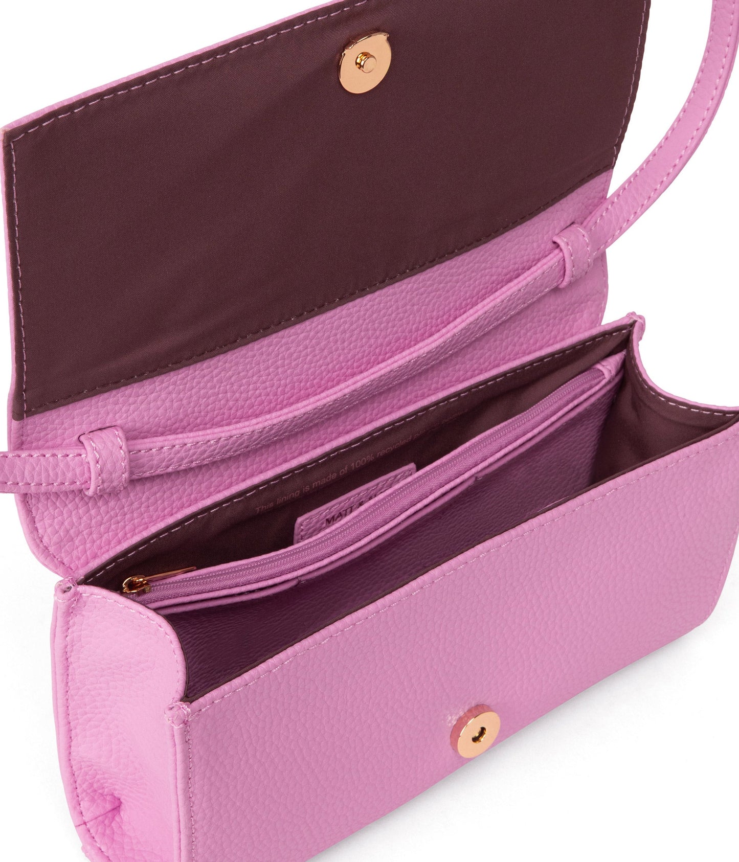 EMI Vegan Crossbody Bag - Purity | Color: Pink - variant::flora