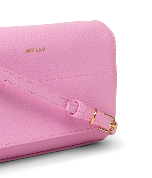 EMI Vegan Crossbody Bag - Purity | Color: Pink - variant::flora