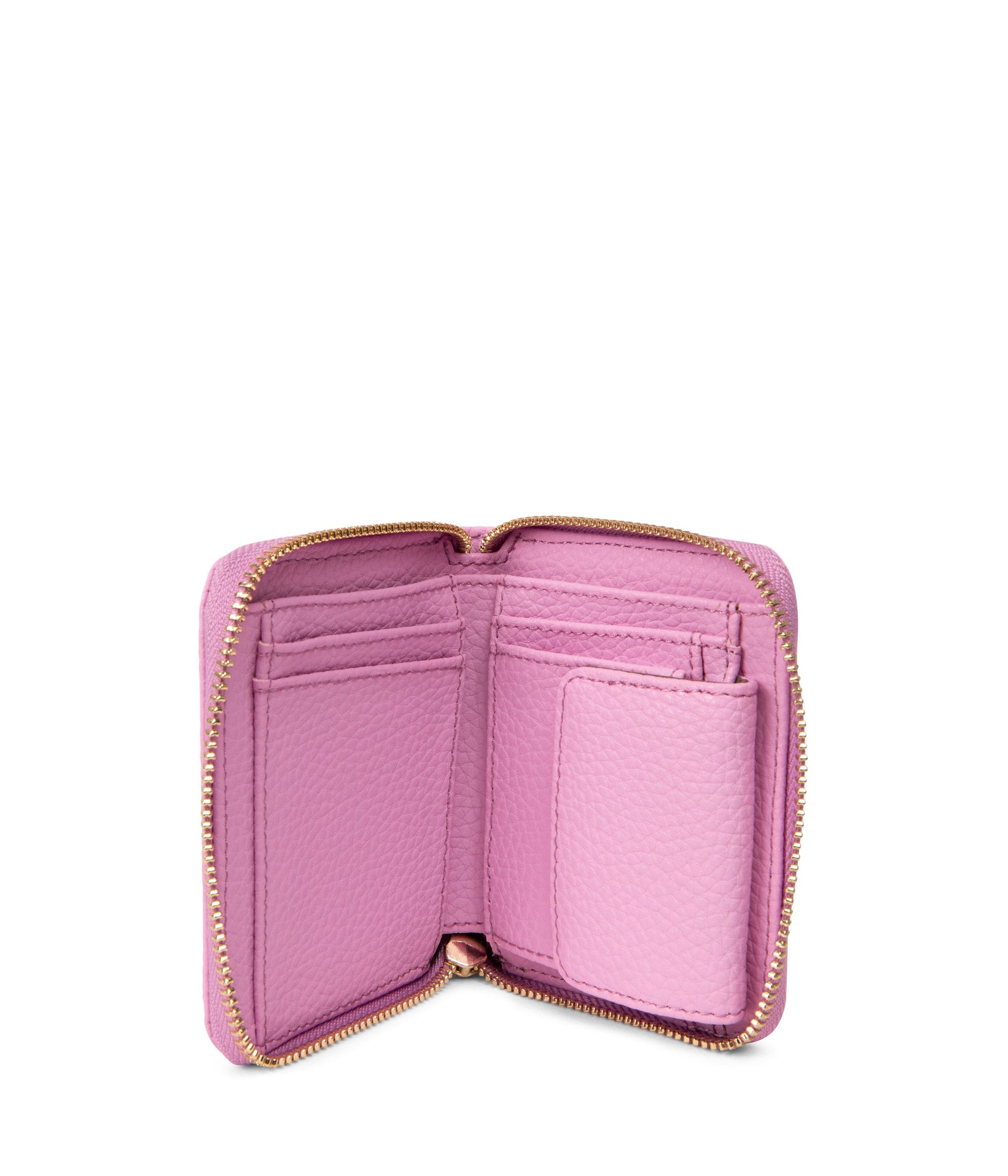 RUE Small Vegan Zip Wallet - Purity | Color: Pink - variant::flora