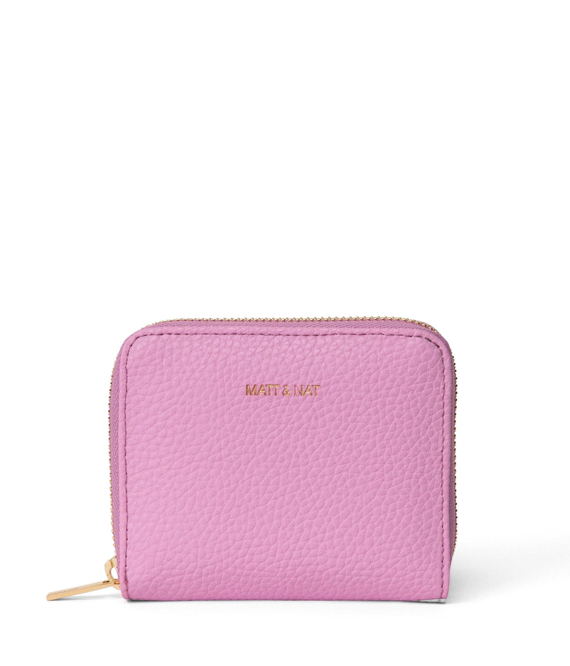 RUE Small Vegan Zip Wallet - Purity | Color: Pink - variant::flora