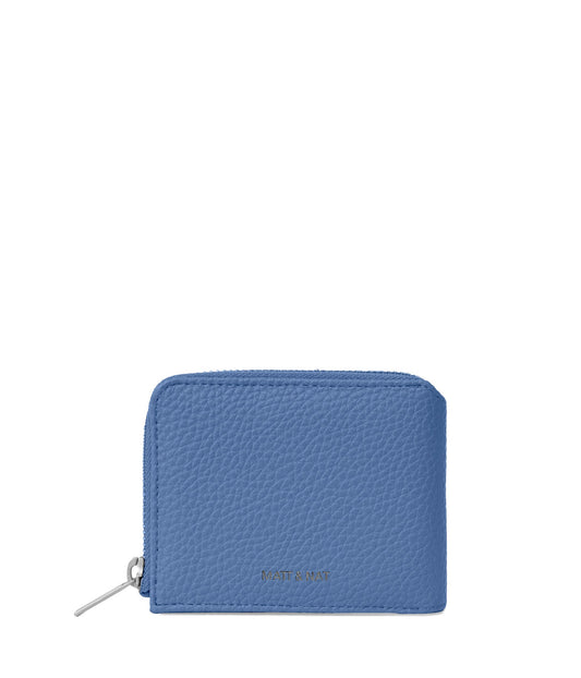 MUSK Vegan Wallet - Purity | Color: Blue - variant::coast