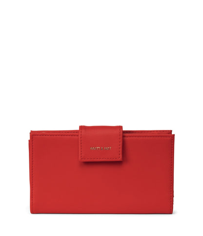 CRUISE Vegan Wallet - Sol | Color: Red - variant::sorbet