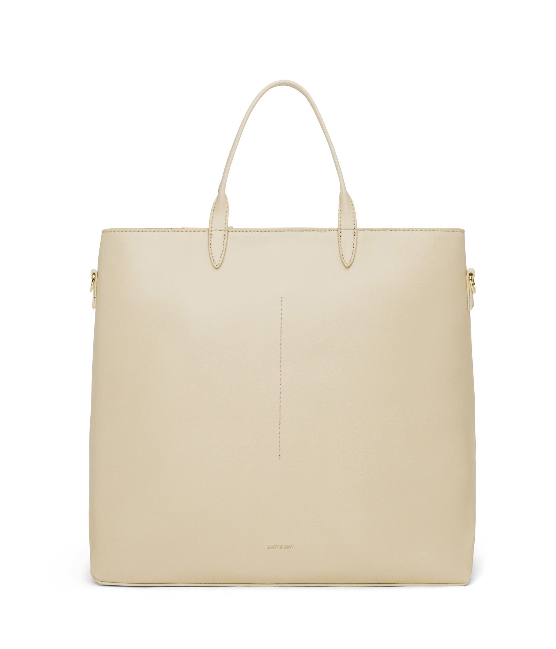 CURB Vegan Tote Bag - Vintage | Color: White - variant::vanilla