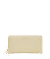 ELM Vegan Continental Wallet - Vintage | Color: White - variant::vanilla