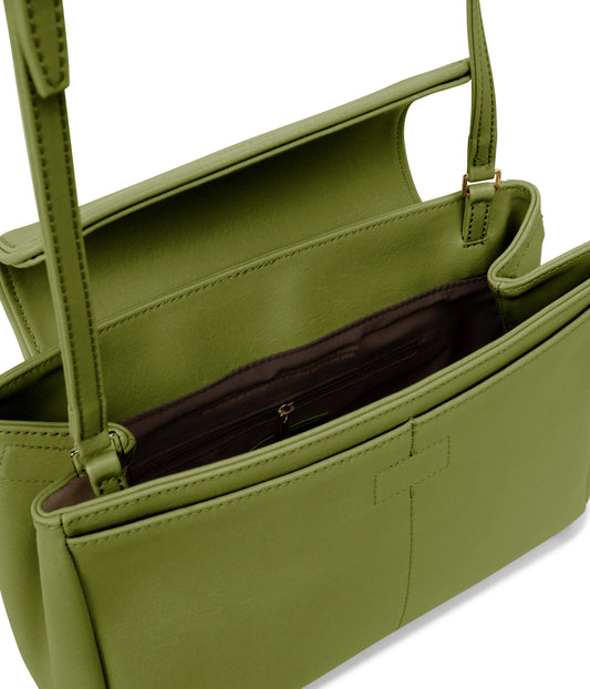 SAMOA Vegan Crossbody Bag - Vintage | Color: Green - variant::frog