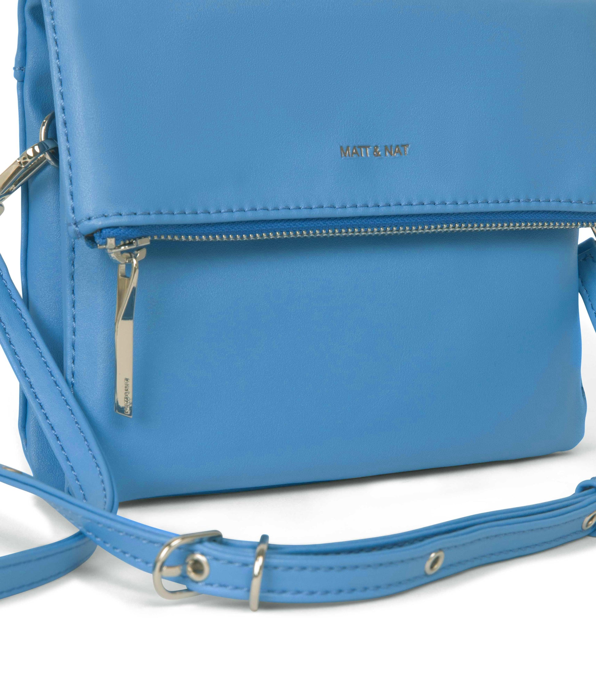 HILEY Vegan Crossbody Bag - Sol | Color: Blue - variant::resort