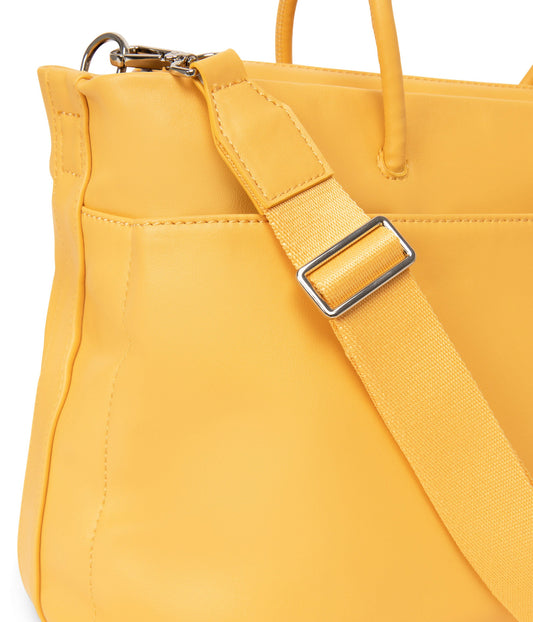 LILET Vegan Diaper Bag - Sol | Color: Yellow - variant::citrine