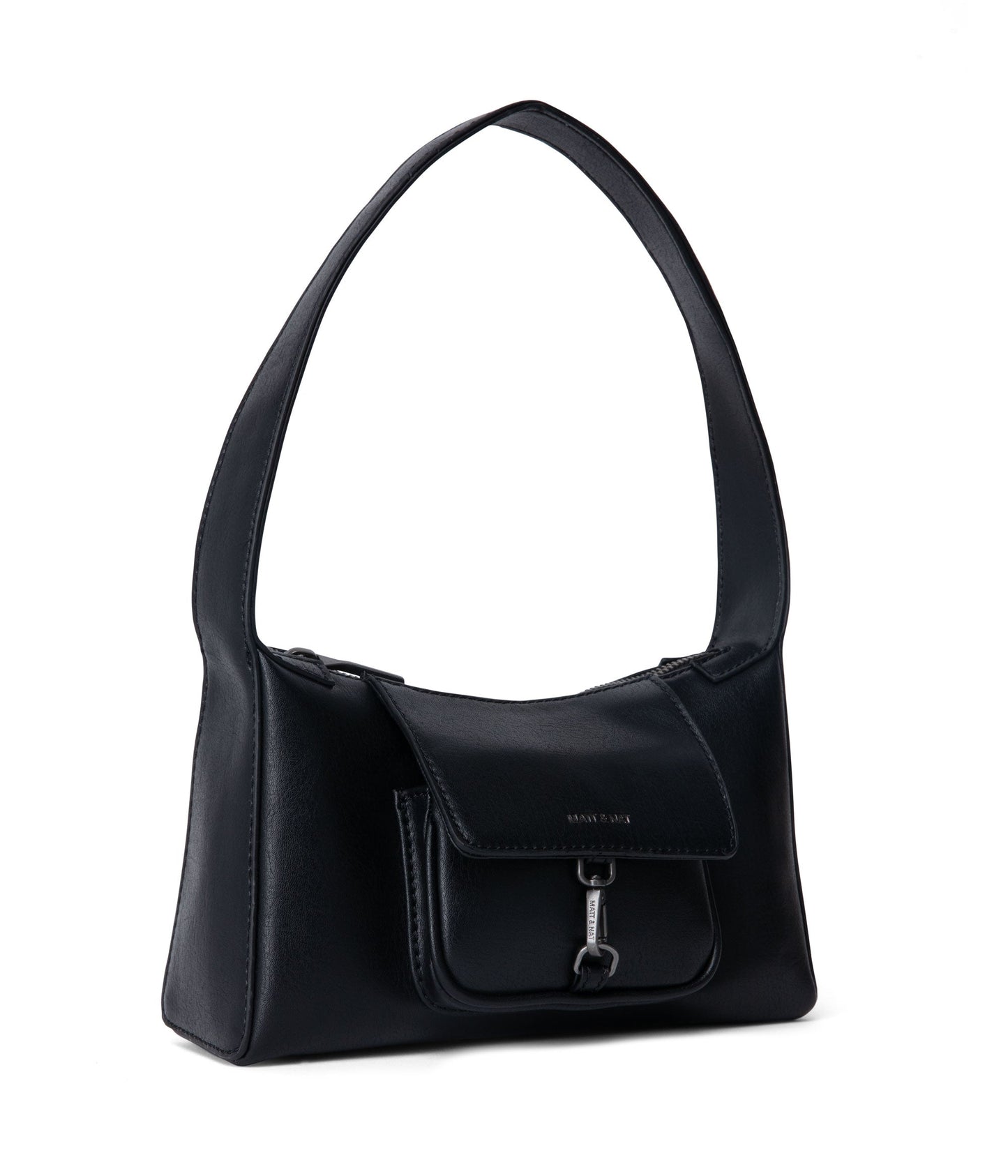 LOTI Vegan Shoulder Bag - Arbor | Color: Black - variant::black