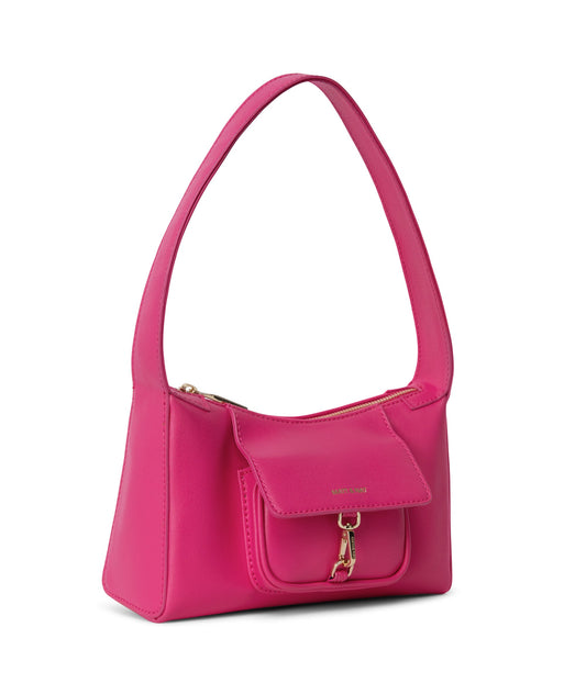 LOTI Vegan Shoulder Bag - Arbor | Color: Pink - variant::dragonfruit