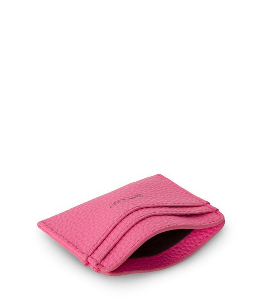 JUNYA Vegan Card Holder - Purity | Color: Pink - variant::rosebud