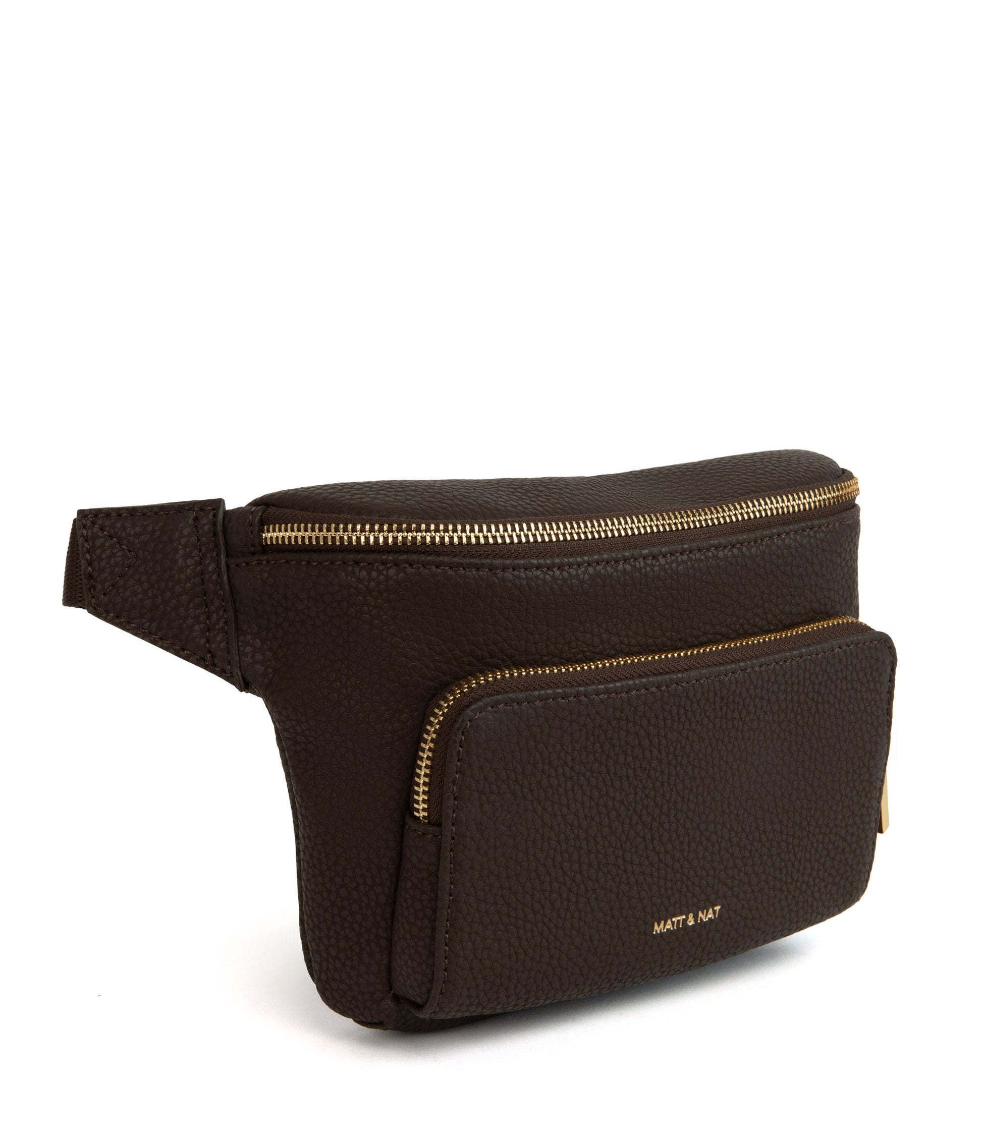 KORA Vegan Belt Bag - Purity | Color: Brown - variant::truffle