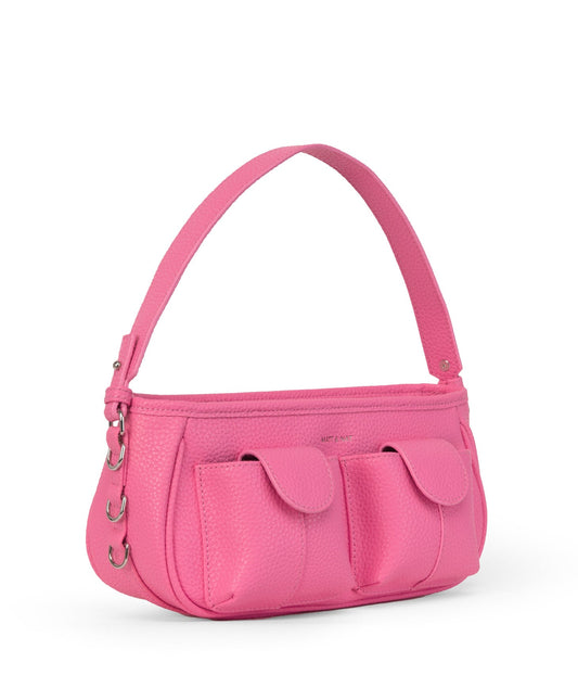NOON Vegan Crossbody Bag - Purity | Color: Pink - variant::rosebud