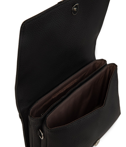 RENEE Vegan Crossbody Bag - Purity | Color: Black - variant::black