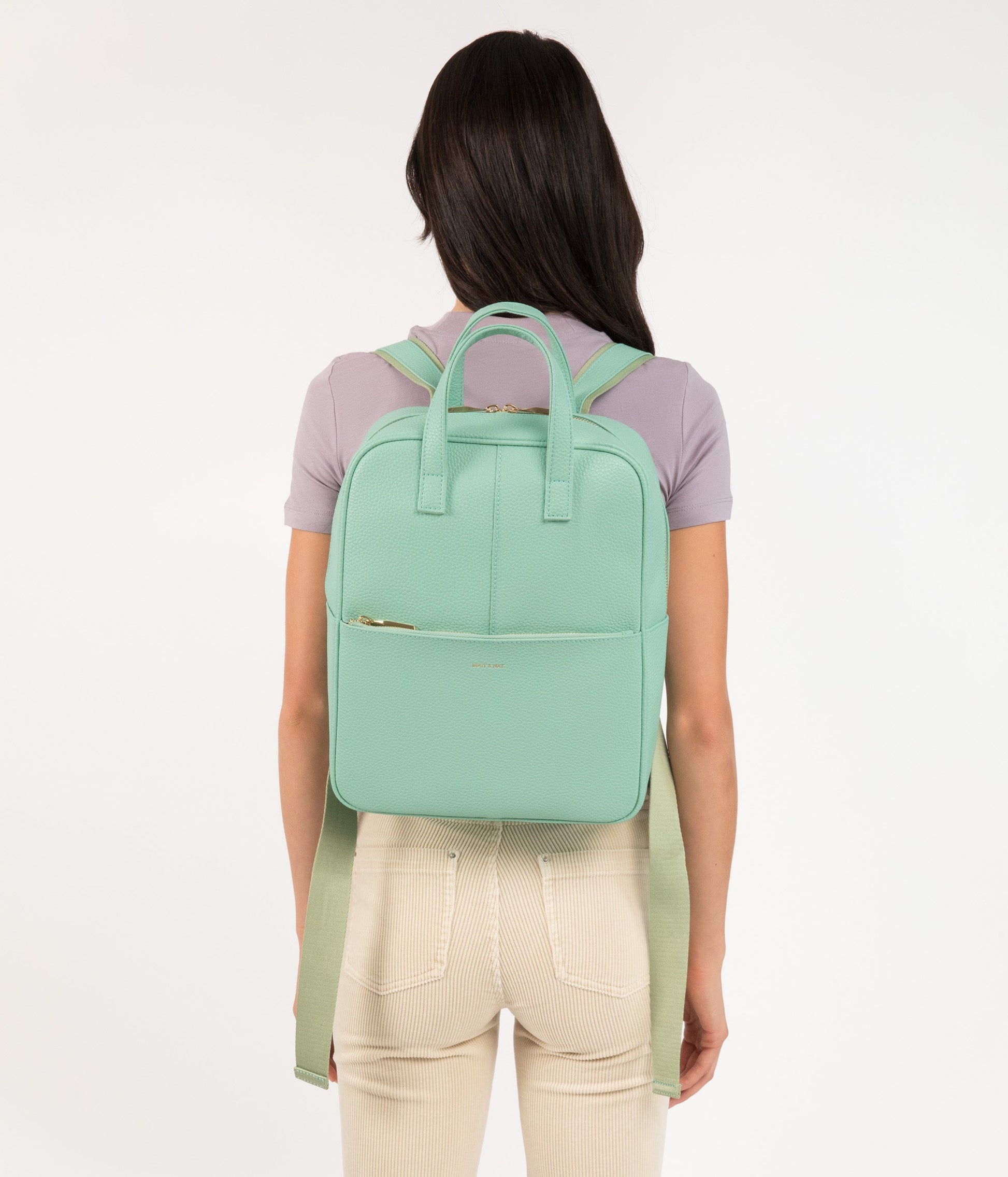 THEBE Vegan Backpack - Purity | Color: Green - variant::paradise