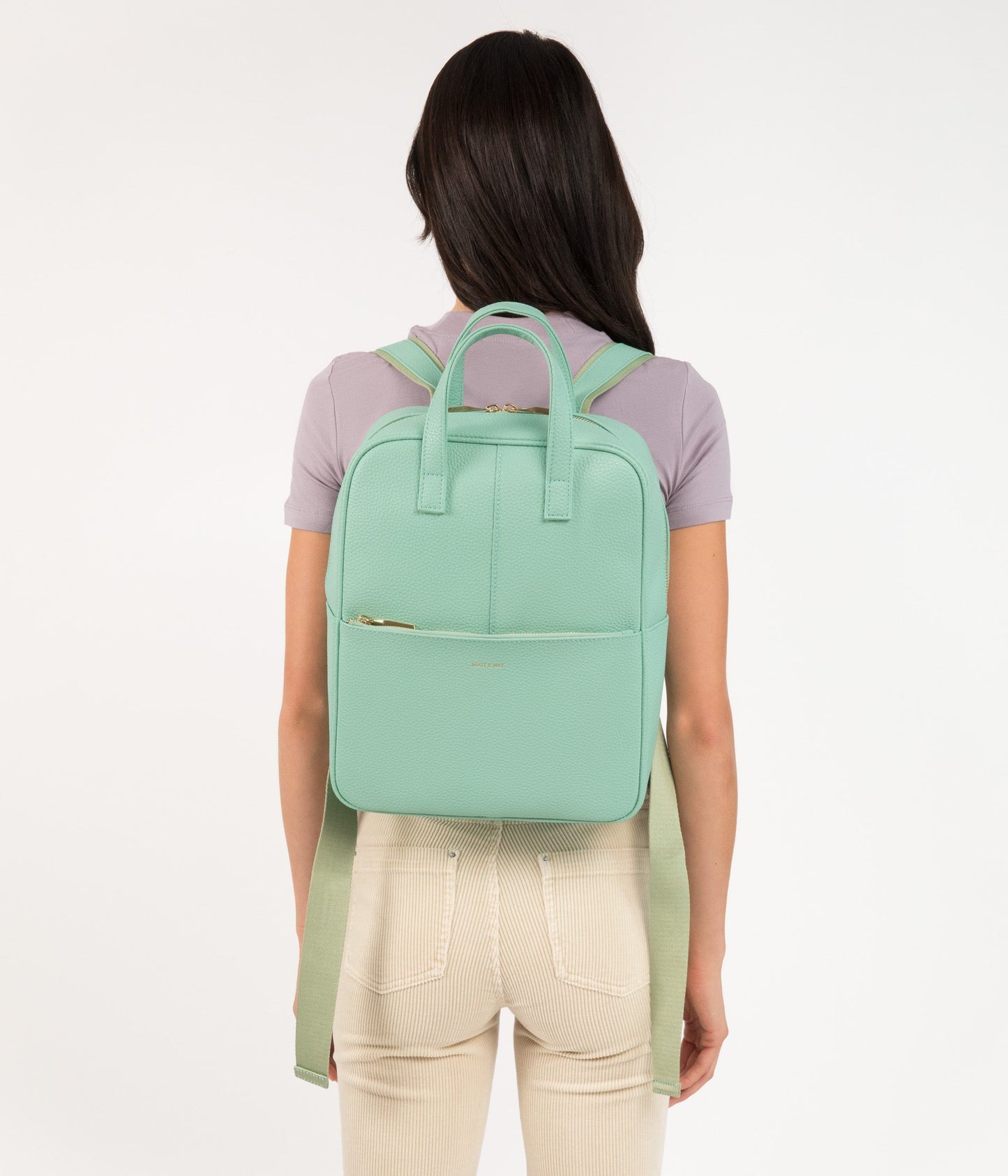 THEBE Vegan Backpack - Purity | Color: Pink - variant::rosebud