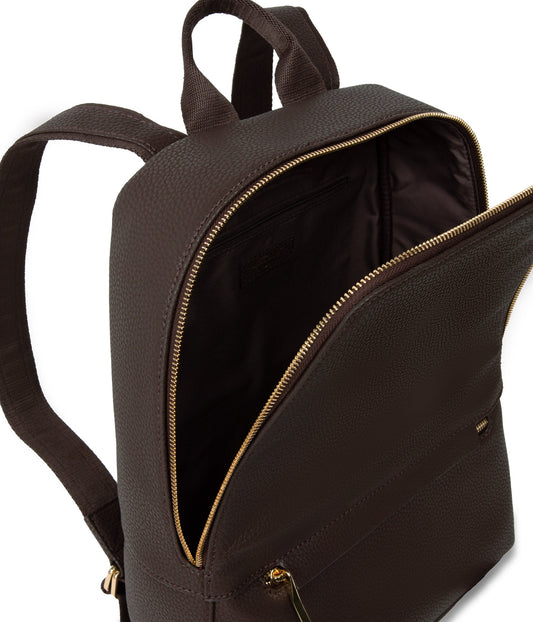 ELISE Vegan Backpack - Purity | Color: Brown - variant::truffle