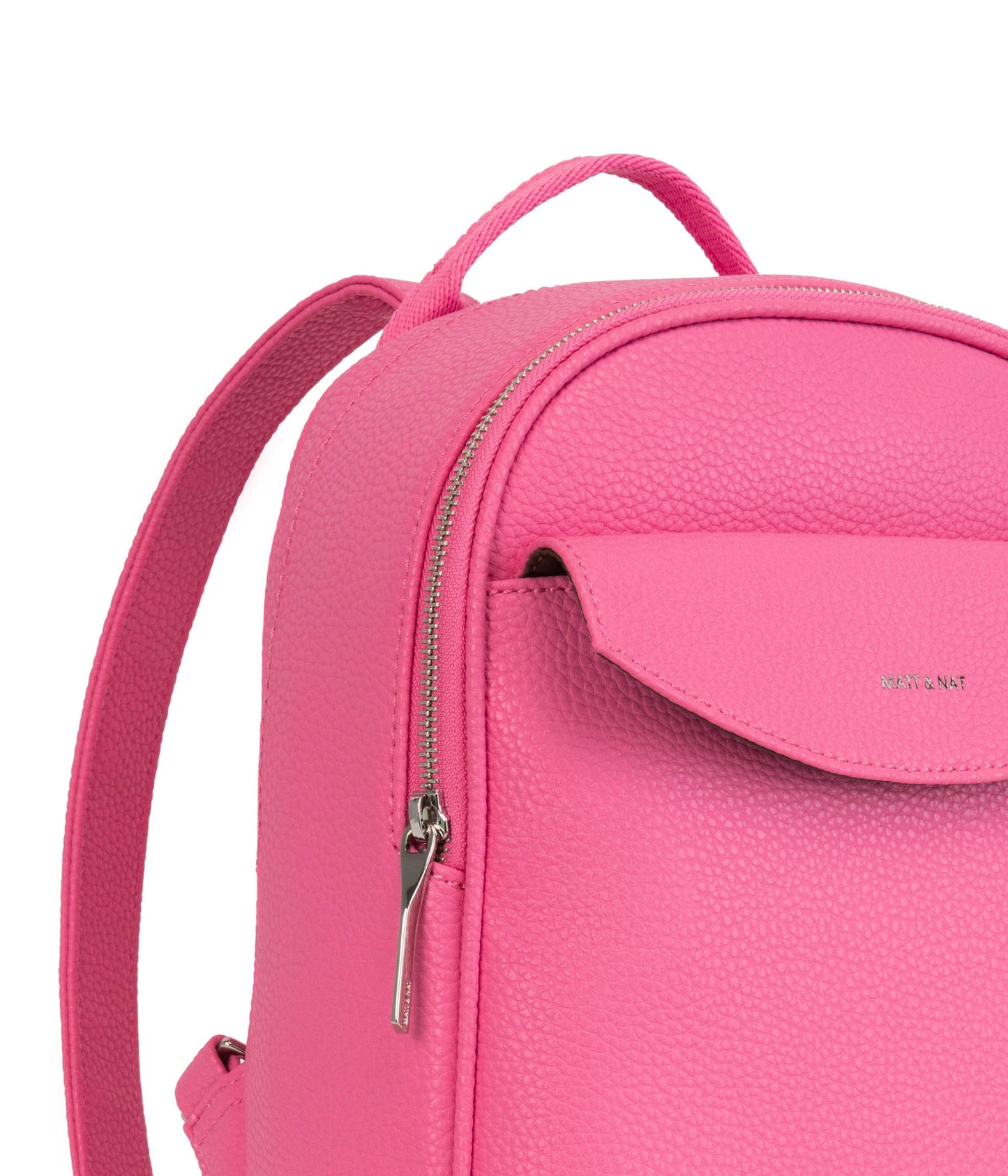 HARLEM Small Vegan Backpack - Purity | Color: Pink - variant::rosebud