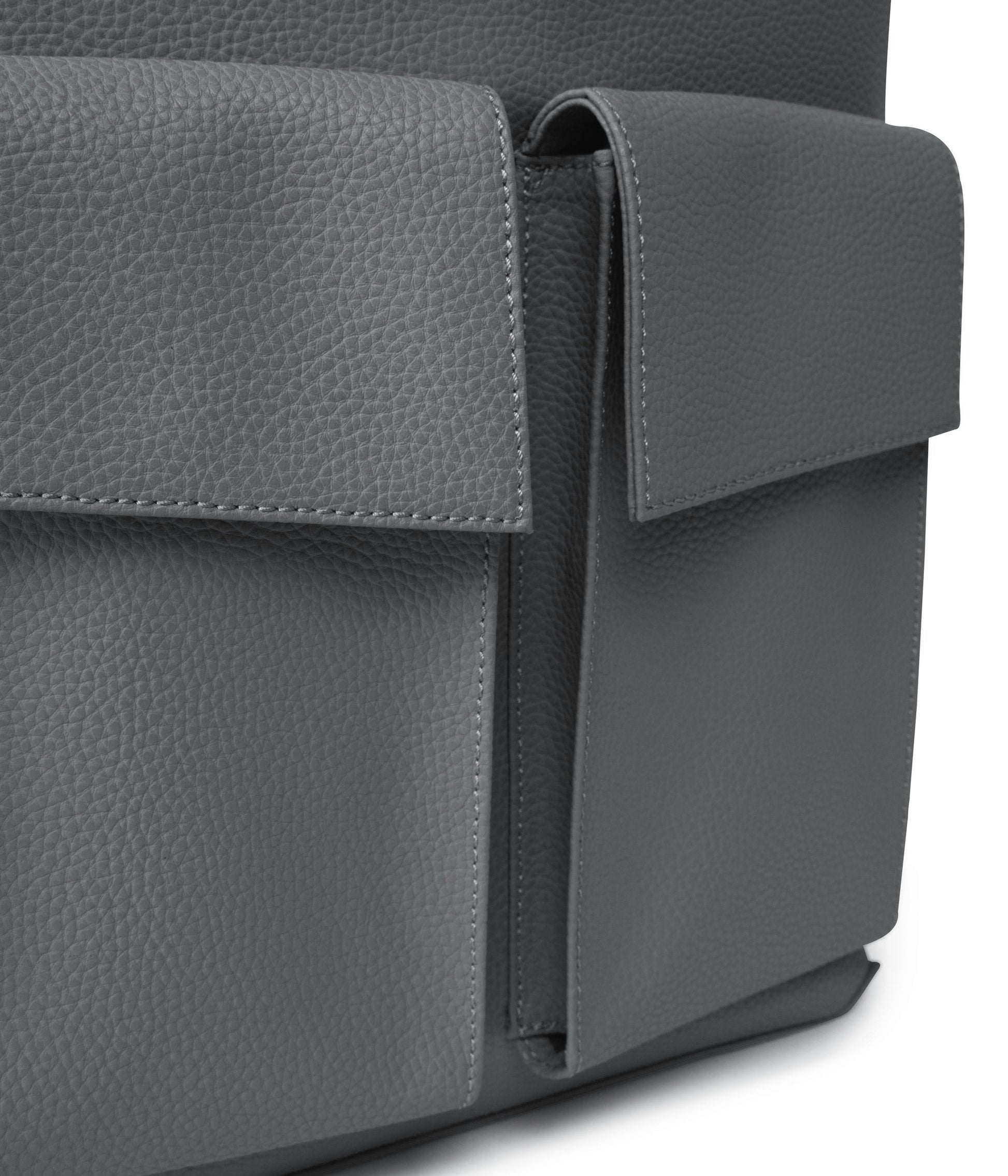 MYRON Vegan Backpack - Purity | Color: Grey - variant::shade
