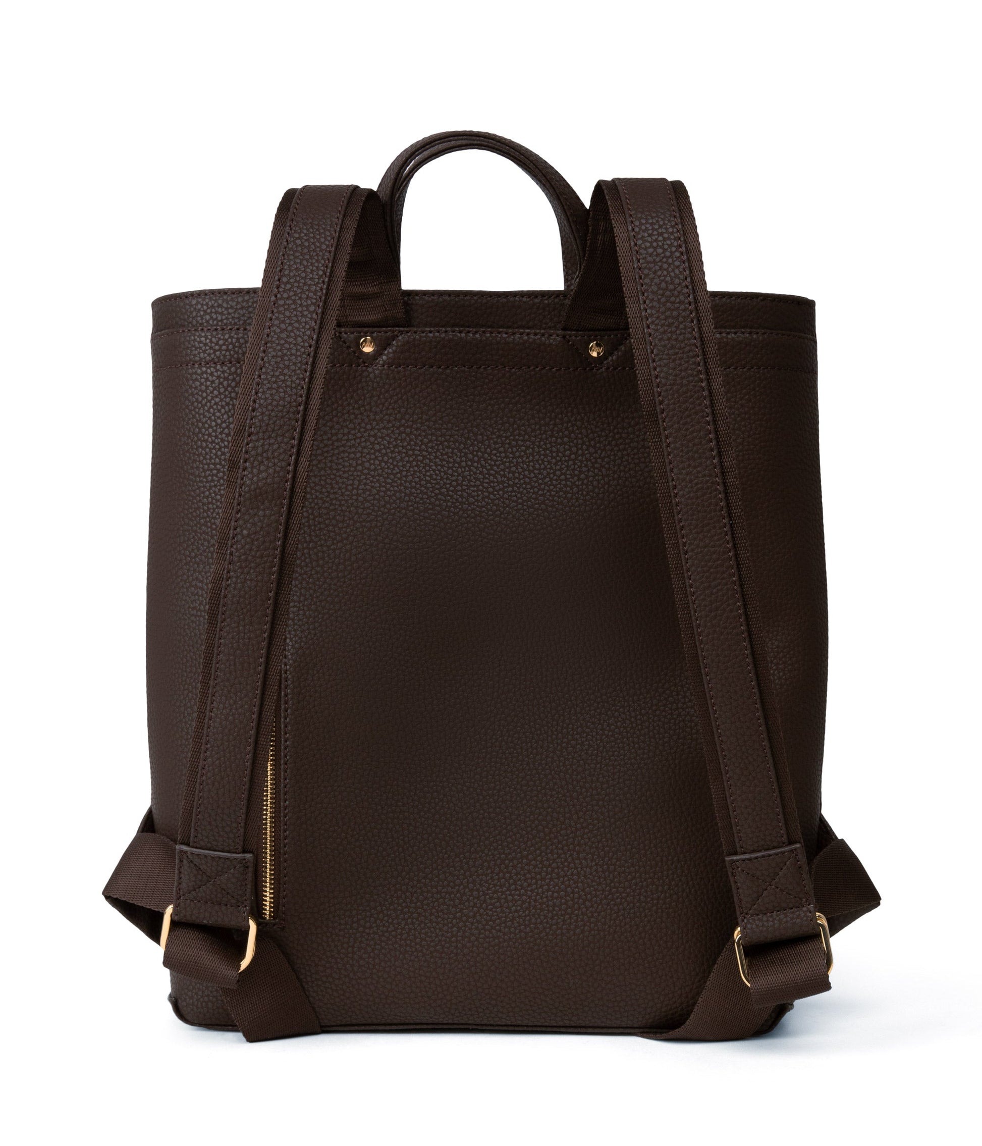 MYRON Vegan Backpack - Purity | Color: Brown - variant::truffle