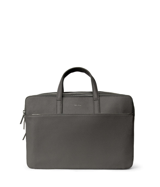 TOM Vegan Briefcase - Purity | Color: Grey - variant::shade