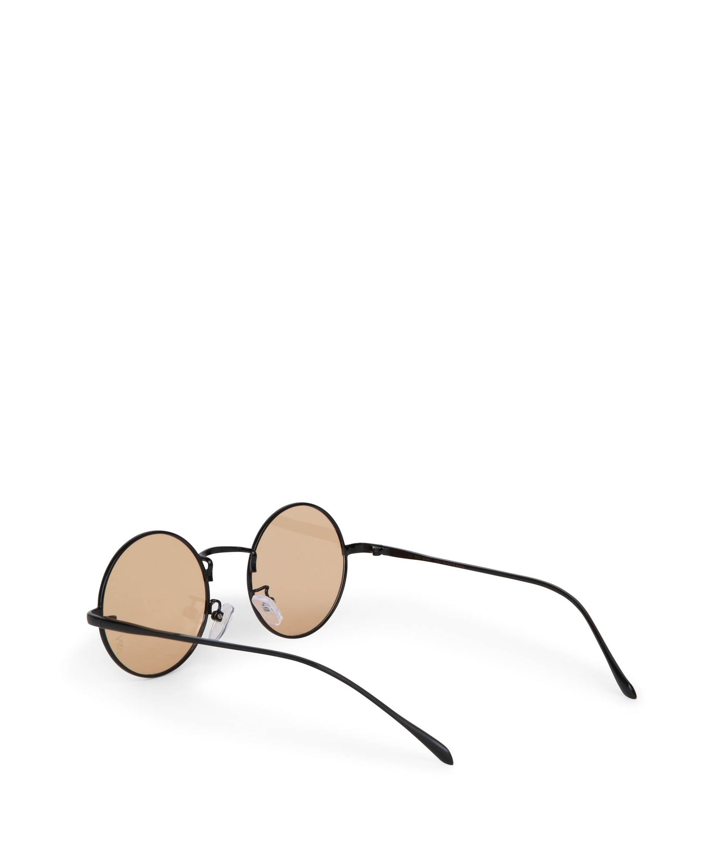 COLE SM Small Round Sunglasses | Color: Black, Orange - variant::mblora