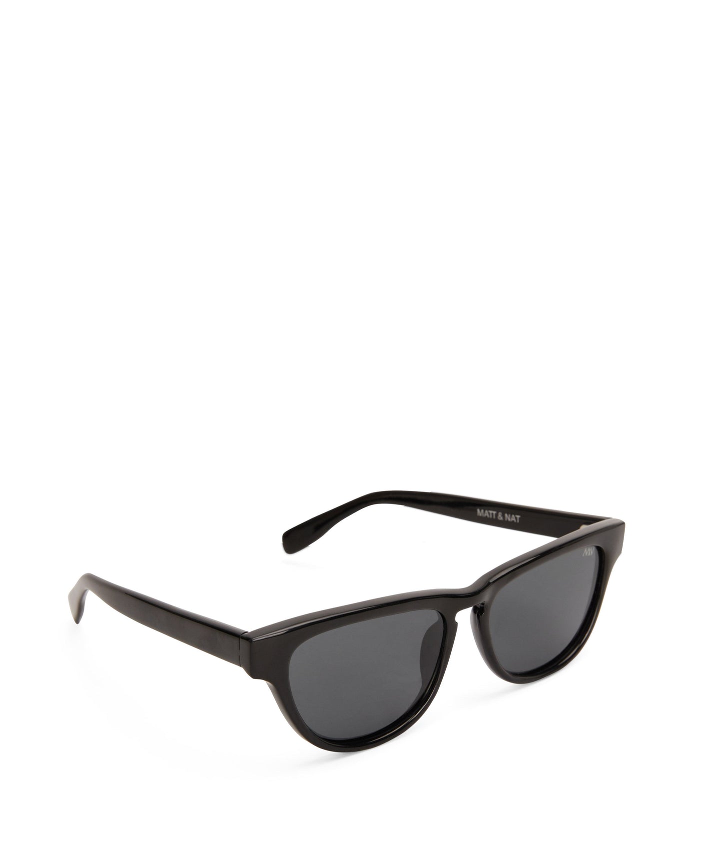 MAXI Black Wayfarer Sunglasses | Color: Black - variant::smoke