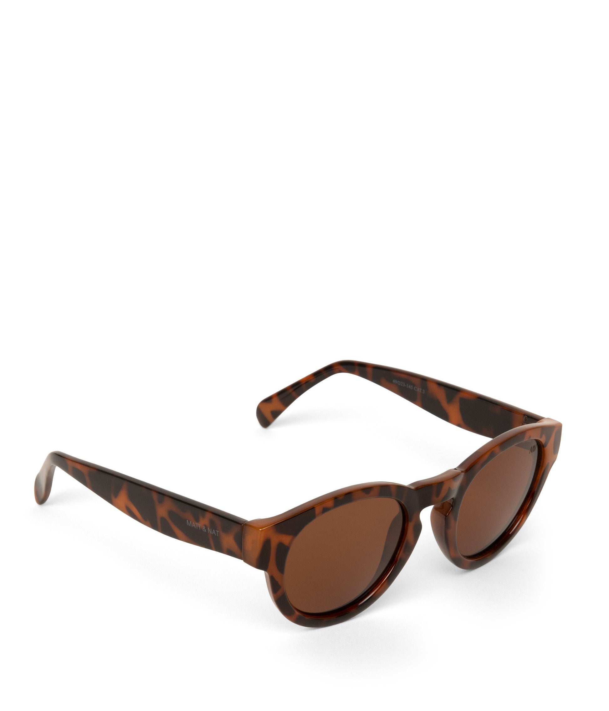 YAN-2 Recycled Round Sunglasses | Color: Beige - variant::beige