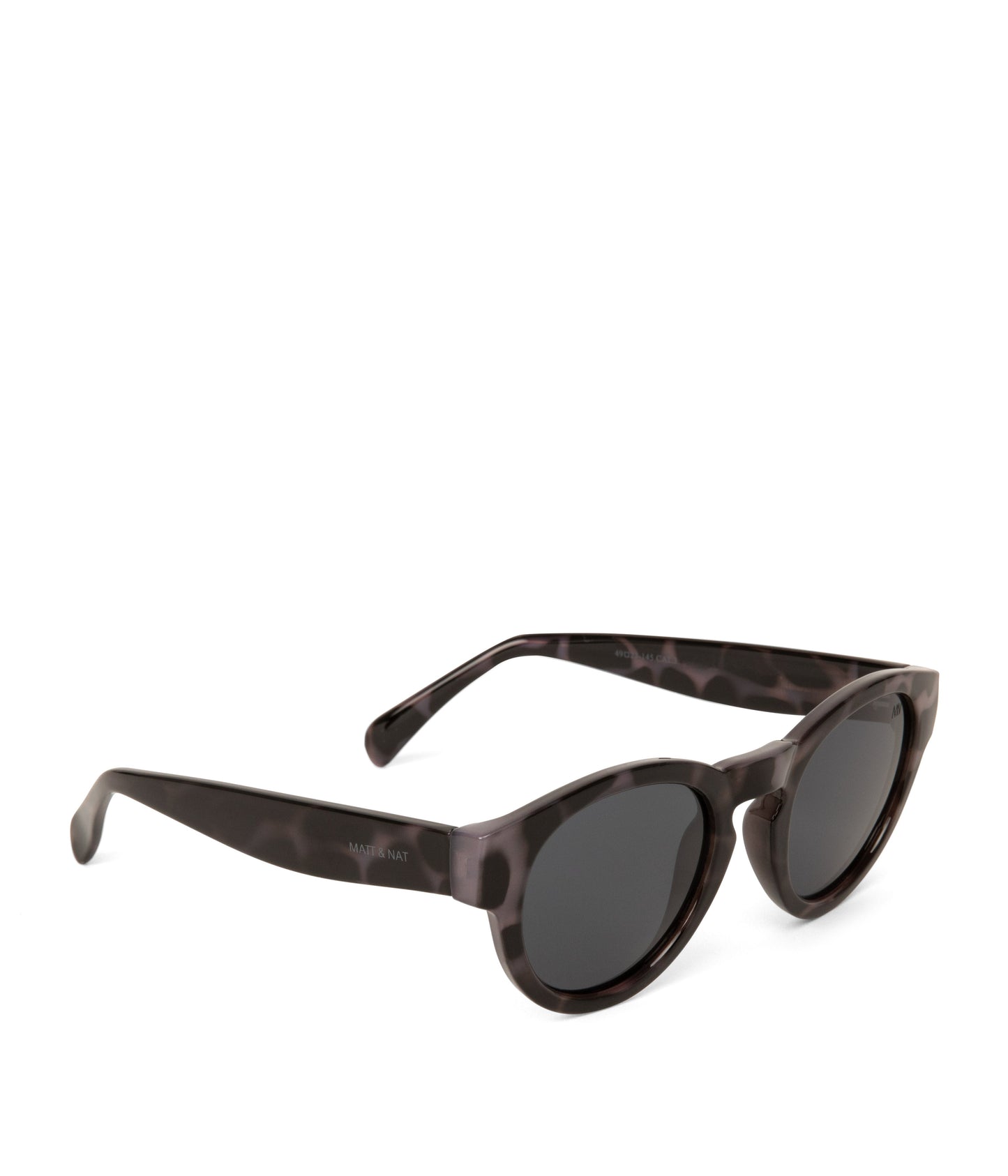 YAN-2 Recycled Round Sunglasses | Color: Purple - variant::mauve