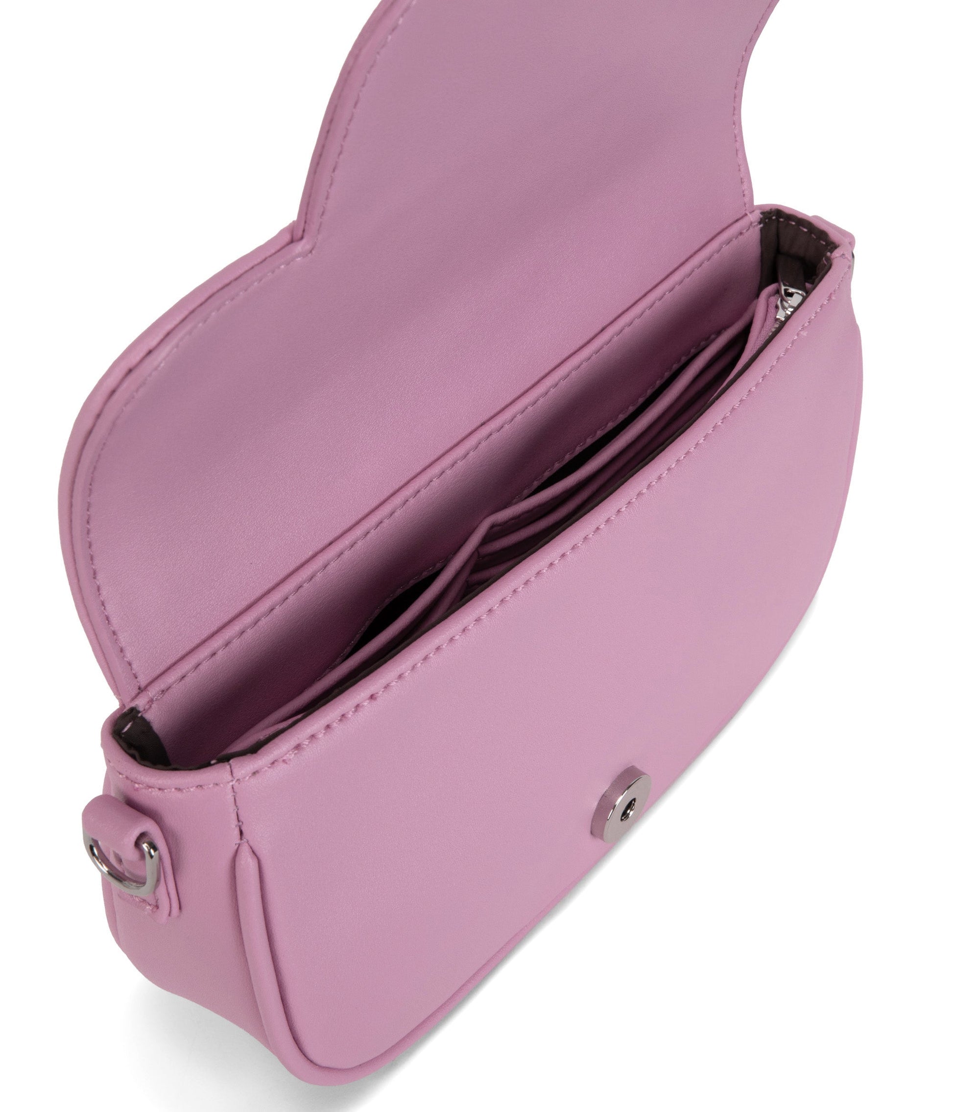 HAITI Vegan Crossbody Bag - Sol | Color: Purple - variant::petal