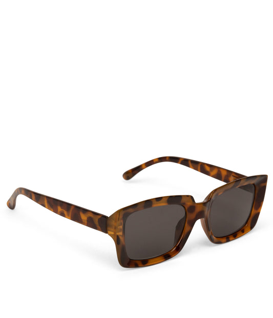 CERA-2 Recycled Rectangle Sunglasses | Color: Brown - variant::brown
