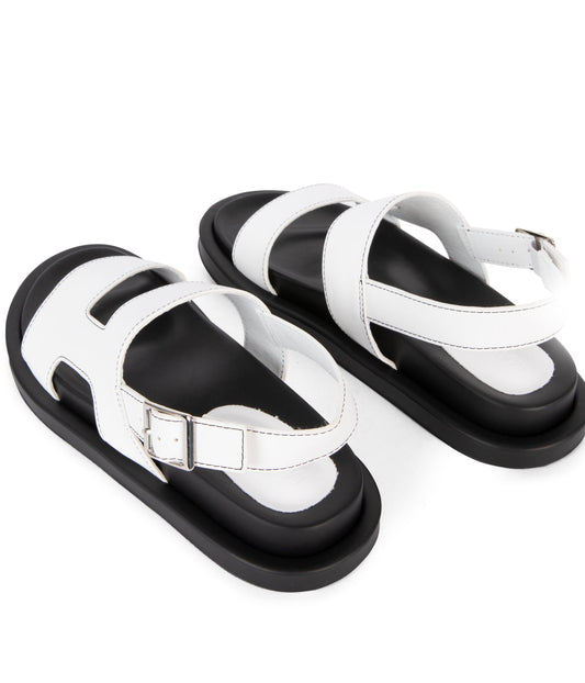 MOAI Women’s Vegan Sandals | Color: White - variant::white