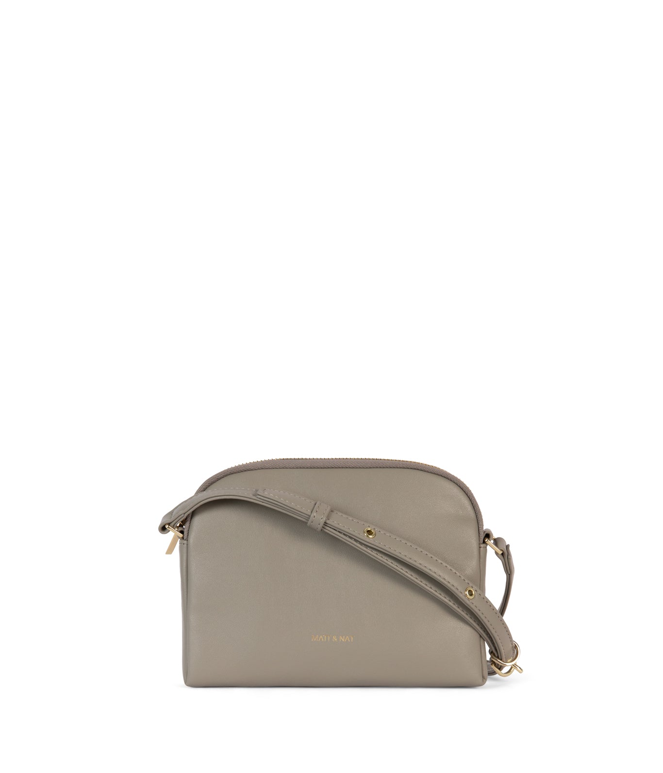 KRISTY Slim Vegan Crossbody Bag - Forum | Color: Grey - variant::cave