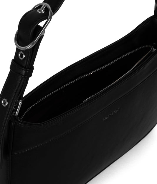 REVE Vegan Shoulder Bag - Forum | Color: Black - variant::black