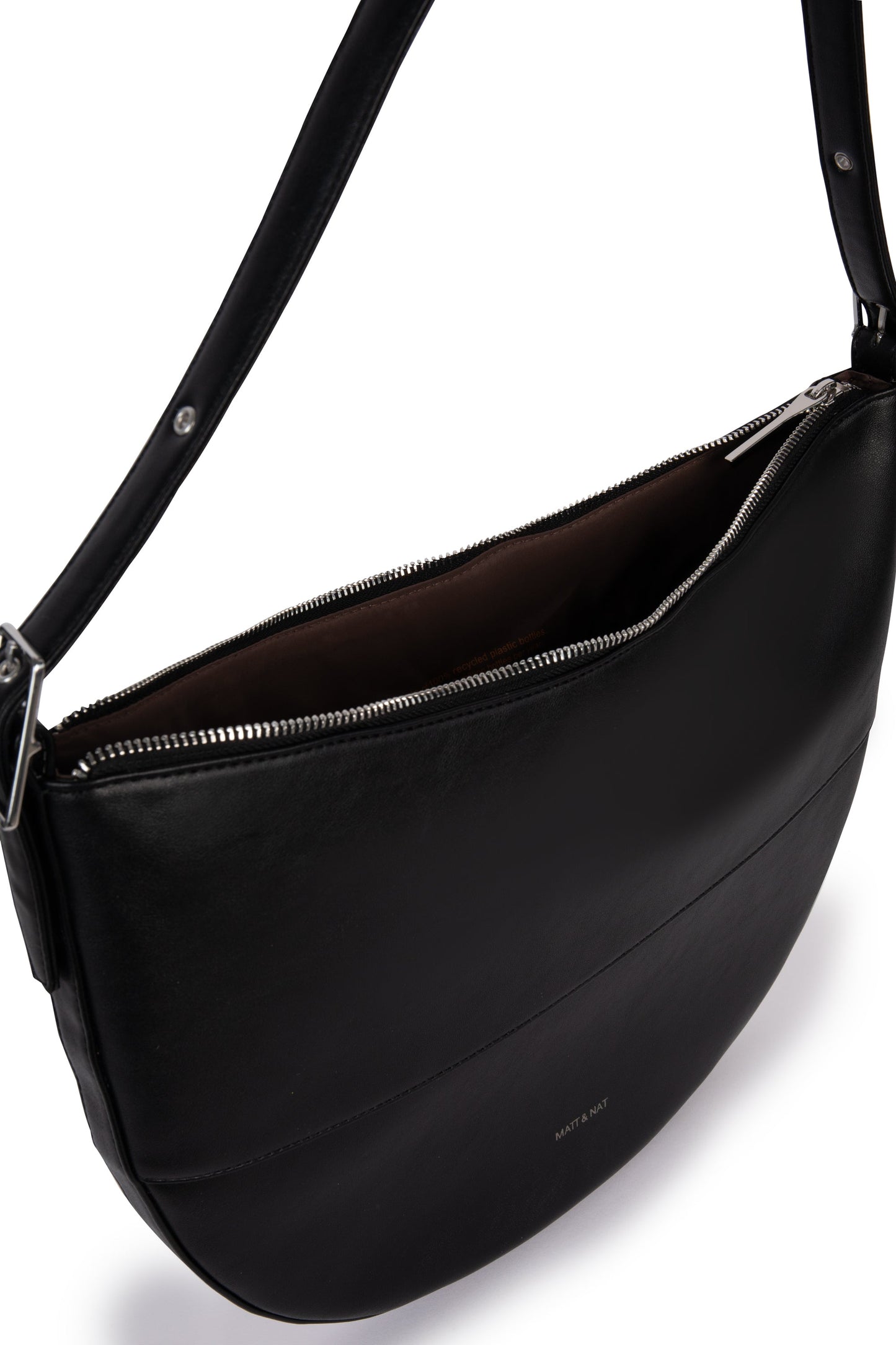 ESTHER Vegan Hobo Bag - Forum | Color: Black - variant::black