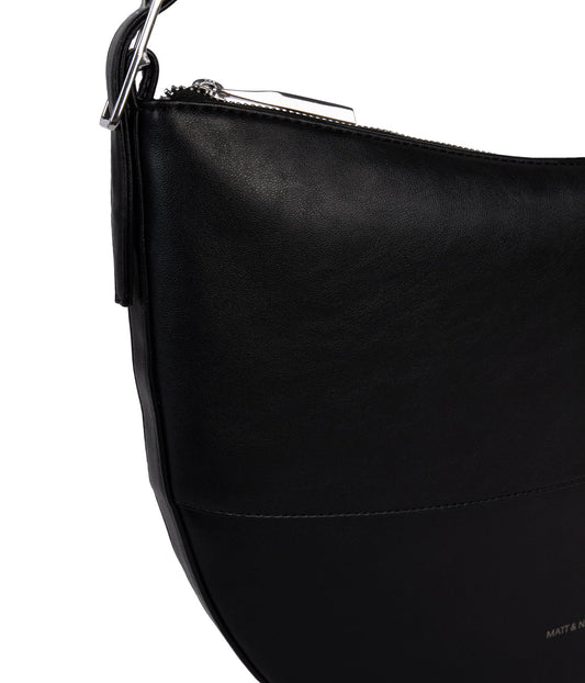 ESTHER Vegan Hobo Bag - Forum | Color: Black - variant::black