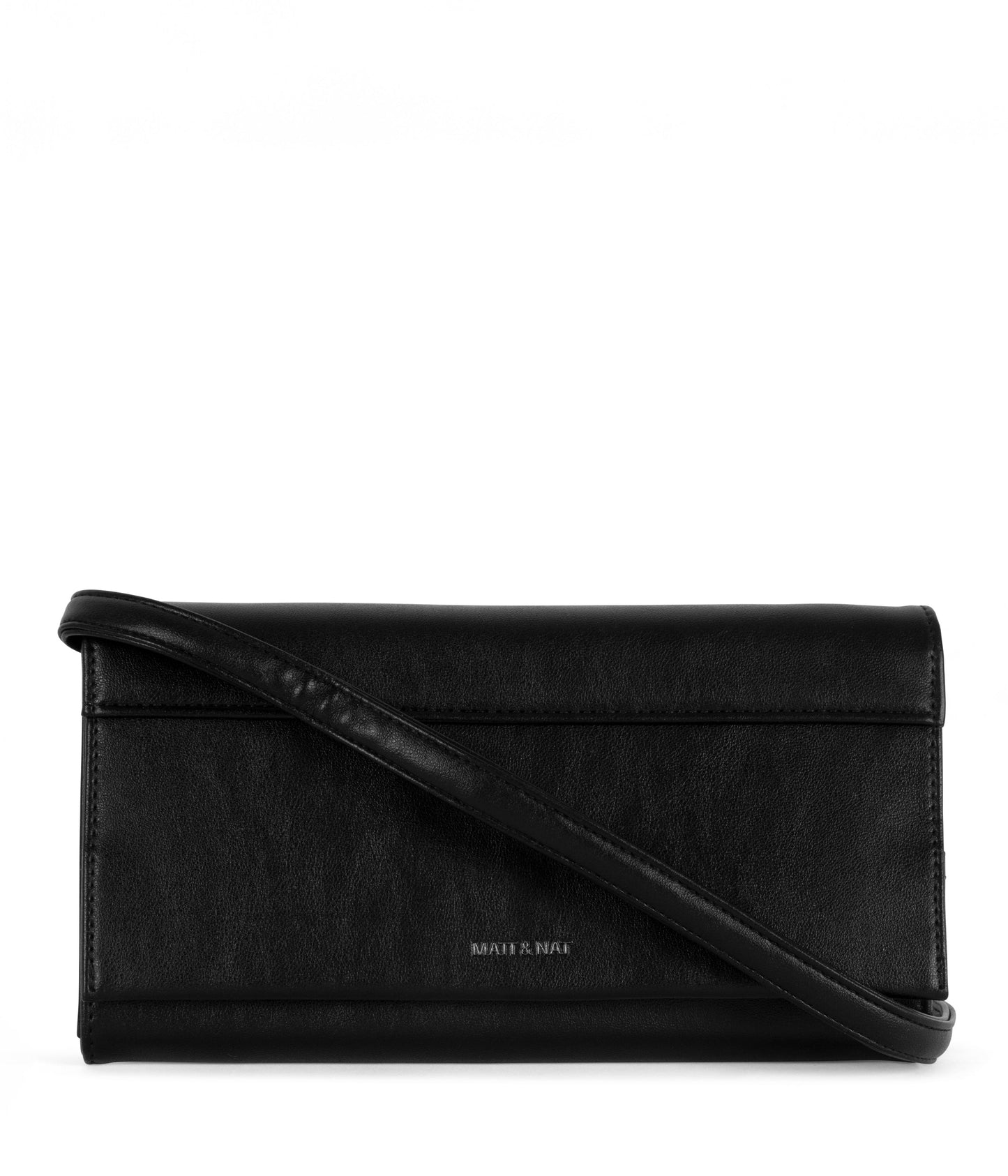 LETTE Vegan Wallet Crossbody Bag - Forum | Color: Black - variant::black