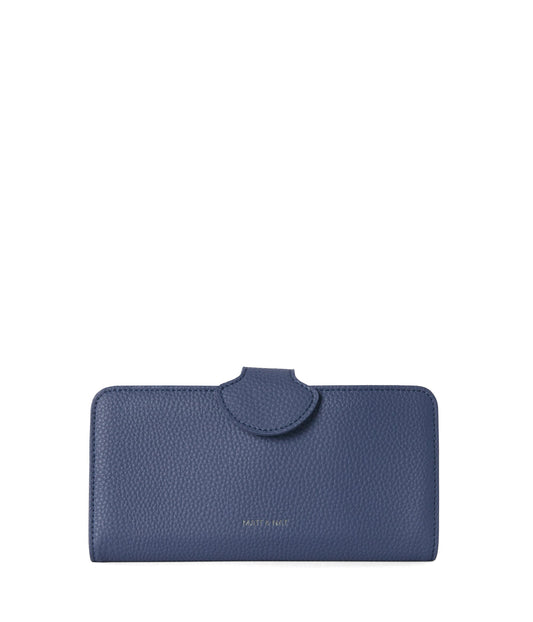 FLOAT Vegan Wallet - Grain | Color: Blue - variant::blueberry