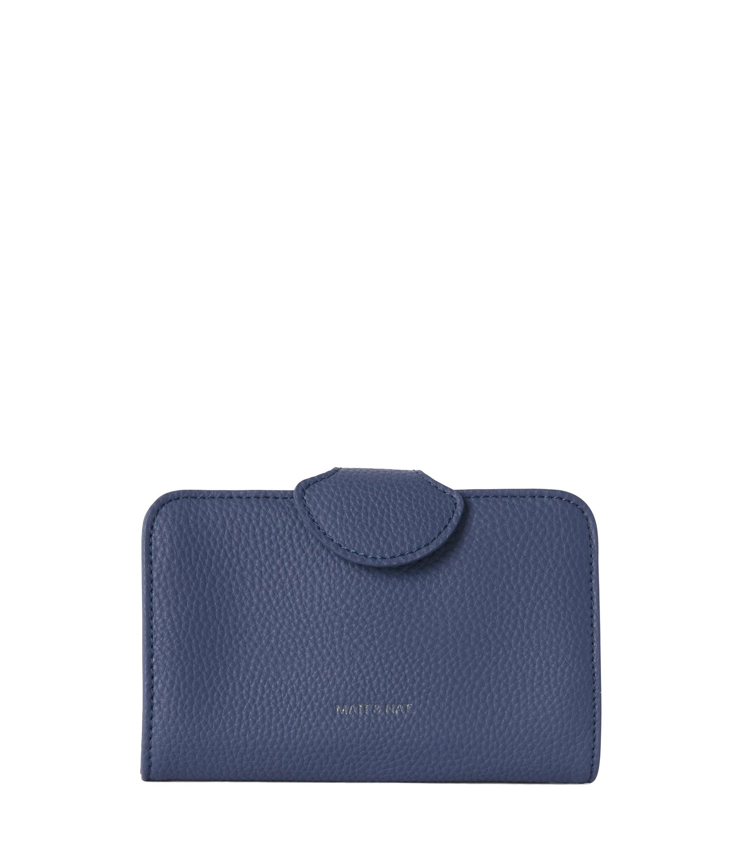 FLOATSM Small Vegan Wallet - Grain | Color: Blue - variant::blueberry